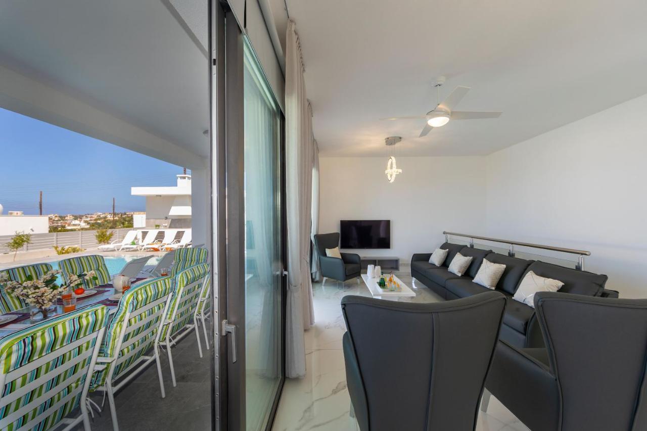 Villa Adaris, Sea Caves Peyia パ フォス エクステリア 写真