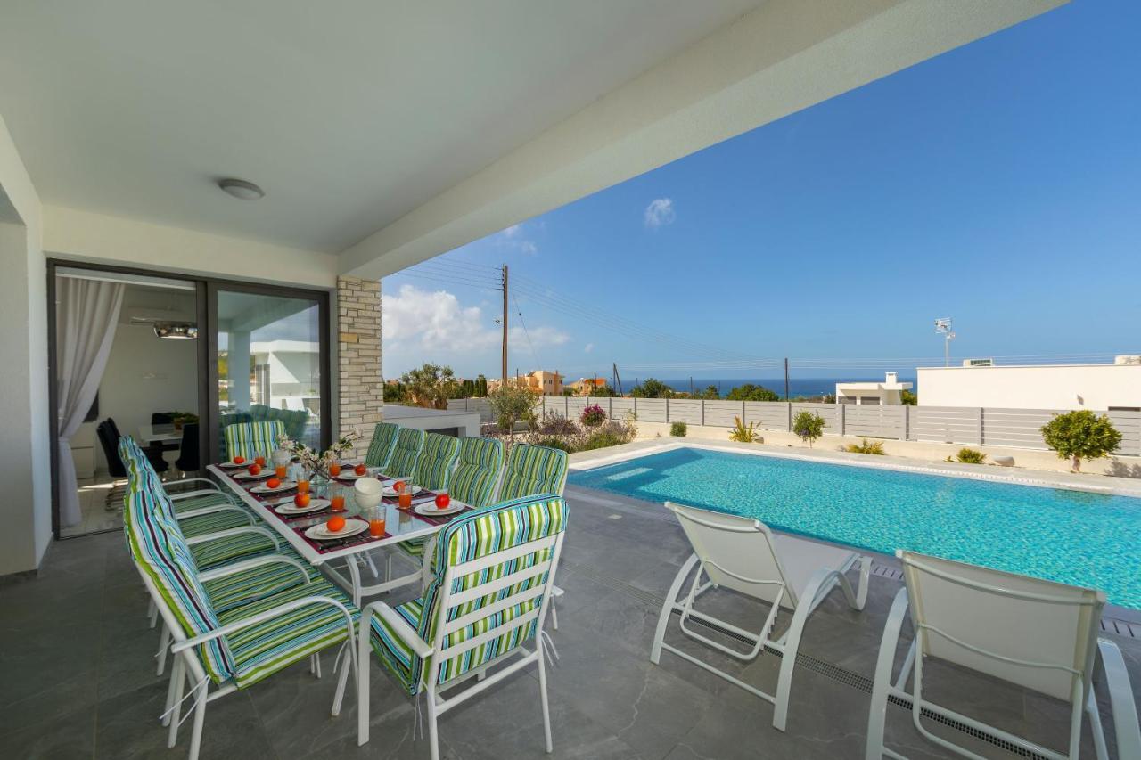 Villa Adaris, Sea Caves Peyia パ フォス エクステリア 写真